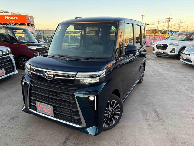 タントカスタムRS 純正品ナビ付純正ナビ パノラマモニター付き 走行距離126キロ デモカーアップ 1年距離無制限保障(東京都)の中古車