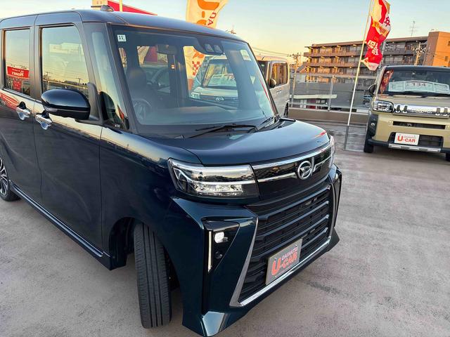 タントカスタムRS 純正品ナビ付純正ナビ パノラマモニター付き 走行距離126キロ デモカーアップ 1年距離無制限保障(東京都)の中古車