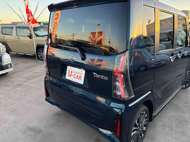 タントカスタムRS 純正品ナビ付純正ナビ パノラマモニター付き 走行距離126キロ デモカーアップ 1年距離無制限保障(東京都)の中古車
