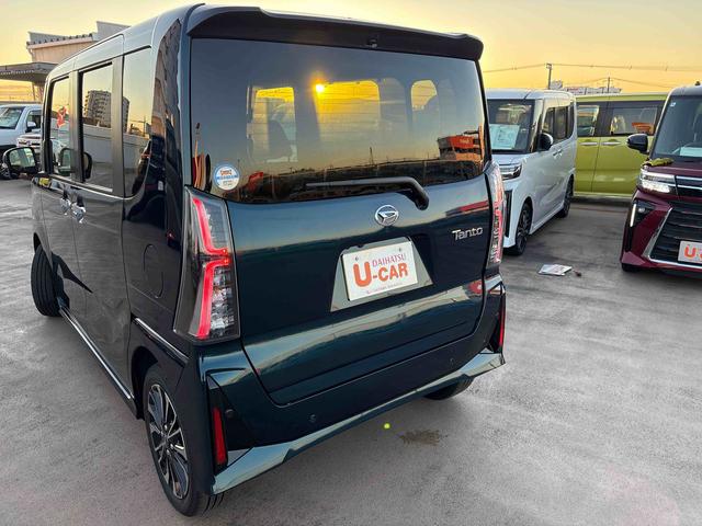 タントカスタムRS 純正品ナビ付純正ナビ パノラマモニター付き 走行距離126キロ デモカーアップ 1年距離無制限保障(東京都)の中古車