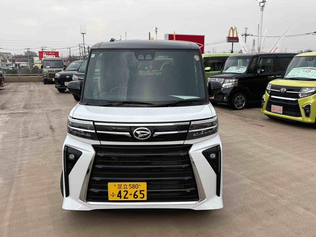 タントカスタムRS 両側電動スライドドア走行距離4100キロ 両側電動スライドドア 運転席助手席ヒートシータ 一年保証・走行距離無制限(東京都)の中古車