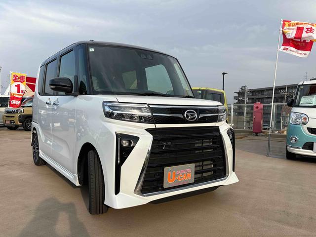 タントカスタムRS 両側電動スライドドア走行距離4100キロ 両側電動スライドドア 運転席助手席ヒートシータ 一年保証・走行距離無制限(東京都)の中古車