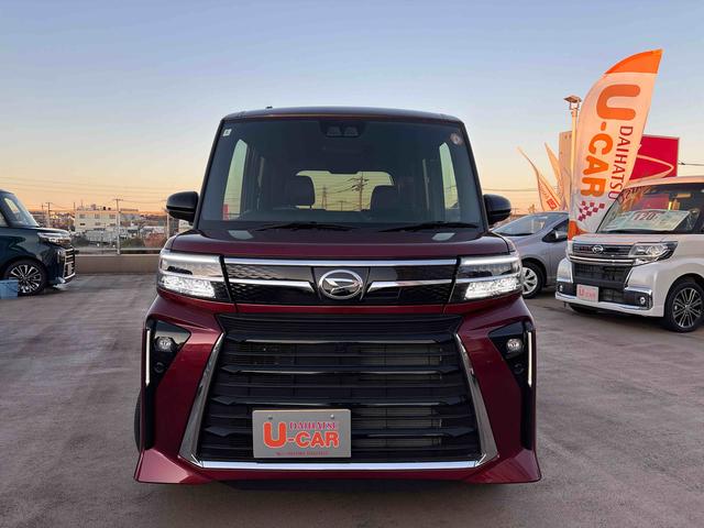 タントカスタムX 9インチディスプレイオーディオ付走行距離 4955キロ 9インチディスプレイオーディオ付 バックカメラ 両側電動スライドドア デモカーアップ 一年保証・走行距離無制限(東京都)の中古車