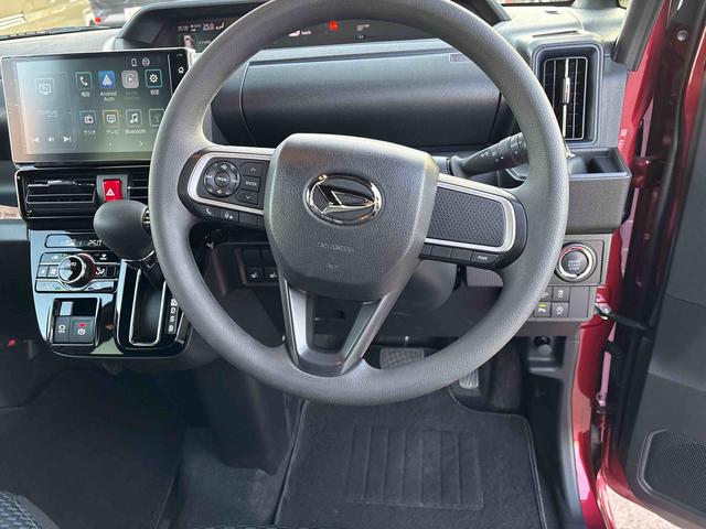 タントカスタムX 9インチディスプレイオーディオ付走行距離 4955キロ 9インチディスプレイオーディオ付 バックカメラ 両側電動スライドドア デモカーアップ 一年保証・走行距離無制限(東京都)の中古車