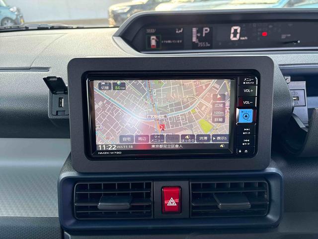 タントＸ　純正７インチナビ付純正ナビ、バックカメラ、片側電動スライドドア　走行距離　４，０００キロ　１年距離無制限保証（東京都）の中古車