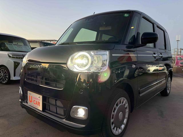 ムーヴキャンバスセオリーGターボ 9インチディスプレイオーディオ付9インチディスプレイオーディオ付 パノラマモニター 走行距離 790キロ 両側電動スライドドア 一年保証・走行距離無制限(東京都)の中古車