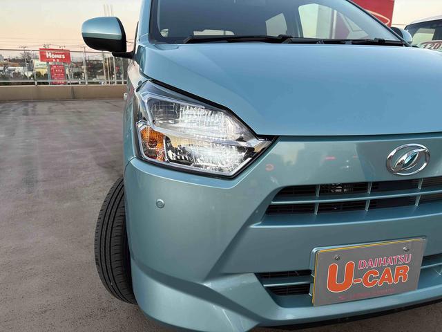 ミライースX SAIII LEDヘッドランプ走行1,544キロ 助手席エアバッグ クリアランスソナー オートマチックハイビーム オートライト アイドリングストップ 一年保証・走行距離無制限(東京都)の中古車