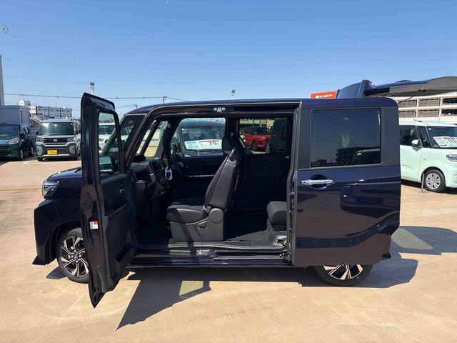 タントカスタムＸ　両側電動スライドドアデモカーＵＰ　両側電動スライドドア　ＬＥＤヘッドランプ　ヒートシーター　走行距離７３０キロ　１年距離無制限まごころ保証　両側電動スライドドア（東京都）の中古車