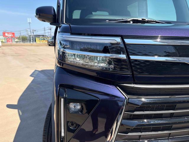 タントカスタムＸ　両側電動スライドドアデモカーＵＰ　両側電動スライドドア　ＬＥＤヘッドランプ　ヒートシーター　走行距離７３０キロ　１年距離無制限まごころ保証　両側電動スライドドア（東京都）の中古車