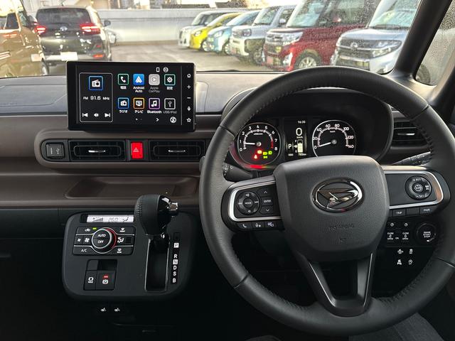 ムーヴキャンバスセオリーＧターボ　９インチディスプレイオーディオ付両側電動スライドドア　９インチディスプレイオーディオパノラマモニター付き　ＬＥＤヘッドランプ　デモカーＵＰ　走行距離７９０キロ　１年保証・距離無制限（東京都）の中古車