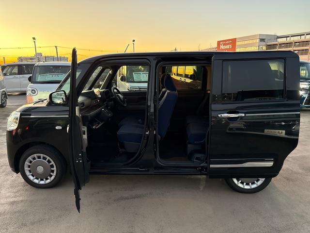 ムーヴキャンバスセオリーＧターボ　９インチディスプレイオーディオ付両側電動スライドドア　９インチディスプレイオーディオパノラマモニター付き　ＬＥＤヘッドランプ　デモカーＵＰ　走行距離７９０キロ　１年保証・距離無制限（東京都）の中古車