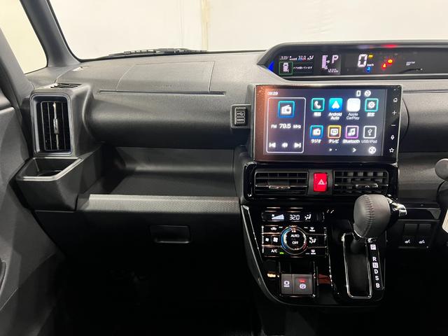 タントカスタムＲＳ　走行１２２０キロ／ディスプレイオーディオ一年保証・走行距離無制限　走行１２２０キロ　サイドエアバック　クリアランスソナー　オートマチックハイビーム　オートライト　ＬＥＤヘッドライト　ベンチシート　シートヒーター　両側電動スライドドア（東京都）の中古車