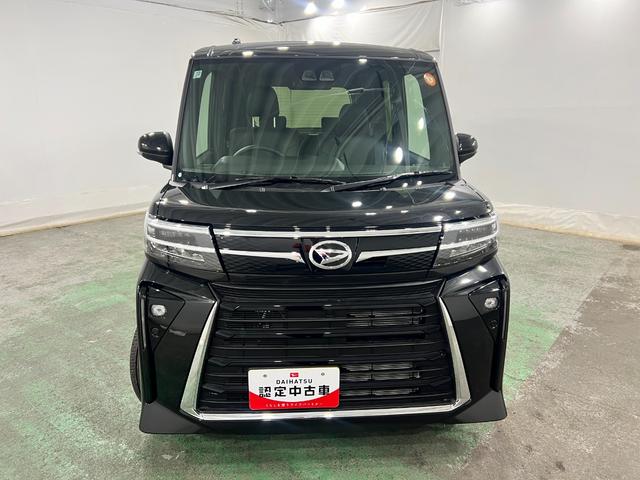 タントカスタムＲＳ　走行１２２０キロ／ディスプレイオーディオ一年保証・走行距離無制限　走行１２２０キロ　サイドエアバック　クリアランスソナー　オートマチックハイビーム　オートライト　ＬＥＤヘッドライト　ベンチシート　シートヒーター　両側電動スライドドア（東京都）の中古車