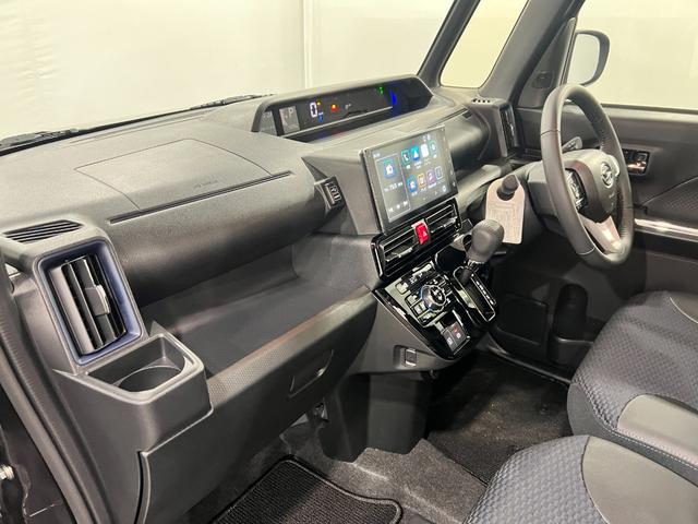 タントカスタムＲＳ　走行１２２０キロ／ディスプレイオーディオ一年保証・走行距離無制限　走行１２２０キロ　サイドエアバック　クリアランスソナー　オートマチックハイビーム　オートライト　ＬＥＤヘッドライト　ベンチシート　シートヒーター　両側電動スライドドア（東京都）の中古車