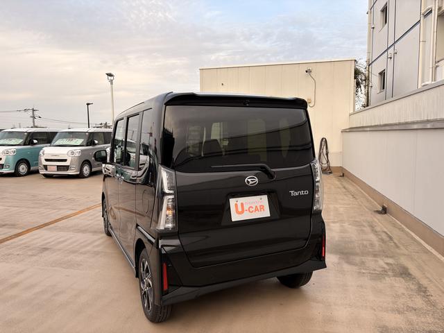 タントカスタムＸ両側電動スライドドア、デモカーＵＰ　純正アルミホイール　中古車１年保証　走行距離１，３００キロ（東京都）の中古車