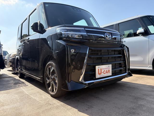 タントカスタムＸ両側電動スライドドア、デモカーＵＰ　純正アルミホイール　中古車１年保証　走行距離１，３００キロ（東京都）の中古車