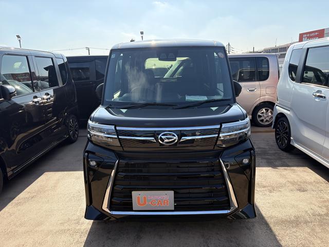 タントカスタムＸ両側電動スライドドア、デモカーＵＰ　純正アルミホイール　中古車１年保証　走行距離１，３００キロ（東京都）の中古車