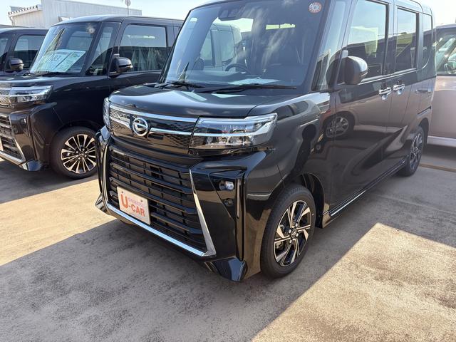 タントカスタムＸ両側電動スライドドア、デモカーＵＰ　純正アルミホイール　中古車１年保証　走行距離１，３００キロ（東京都）の中古車