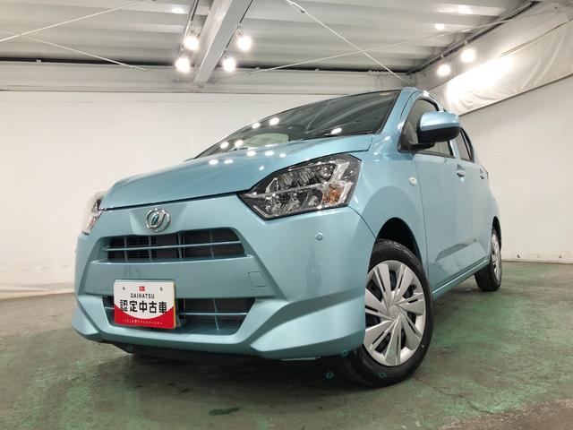 ミライースＸ　ＳＡIII　走行５８４キロ／ＬＥＤヘッドライト一年保証・走行距離無制限　走行５８４キロ　助手席エアバック　オートライト　オートマチックハイビーム　クリアランスソナー　アイドリングストップ（東京都）の中古車