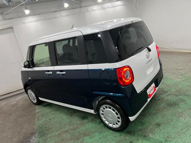 ムーヴキャンバスストライプスＸ　走行６キロ／登録済未使用車１年保証距離無制限　走行距離６キロ　サイドエアバッグ　ＬＥＤヘッドランプ　アイドリングストップ　両側電動スライドドア　オート格納式ドアミラー　電動パーキングブレーキ（東京都）の中古車
