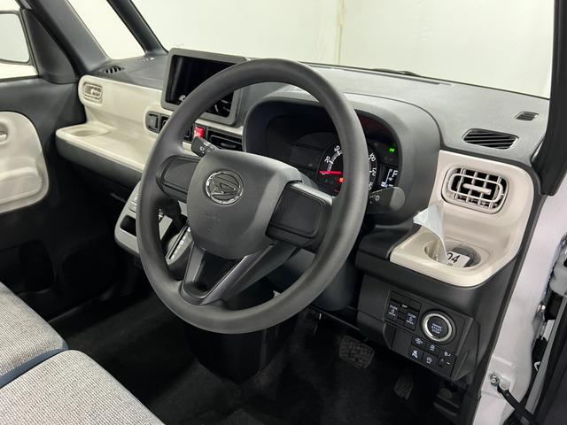 ムーヴキャンバスストライプスＸ　走行６キロ／登録済未使用車１年保証距離無制限　走行距離６キロ　サイドエアバッグ　ＬＥＤヘッドランプ　アイドリングストップ　両側電動スライドドア　オート格納式ドアミラー　電動パーキングブレーキ（東京都）の中古車