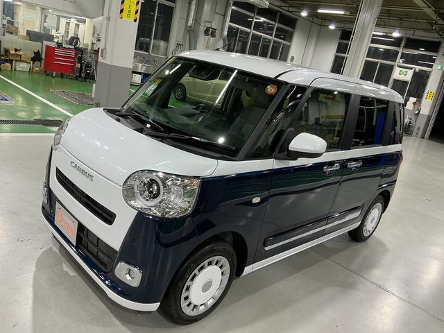 ムーヴキャンバスストライプスＧ走行２０００キロ（埼玉県）の中古車