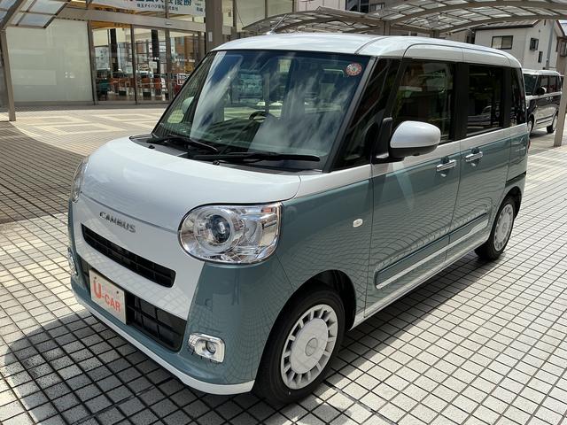 ムーヴキャンバス走行距離６９６キロ／ＬＥＤヘッドライト（埼玉県）の中古車