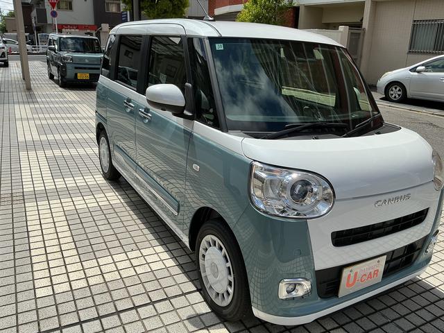 ムーヴキャンバス走行距離６９６キロ／ＬＥＤヘッドライト（埼玉県）の中古車