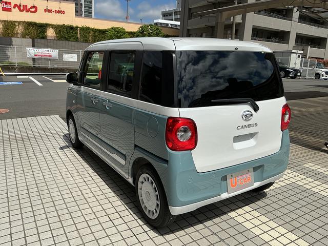 ムーヴキャンバス走行距離６９６キロ／ＬＥＤヘッドライト（埼玉県）の中古車