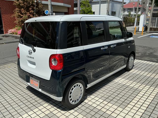 ムーヴキャンバスストライプスＸ走行１０００キロ（埼玉県）の中古車