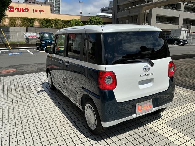 ムーヴキャンバスストライプスＸ走行１０００キロ（埼玉県）の中古車