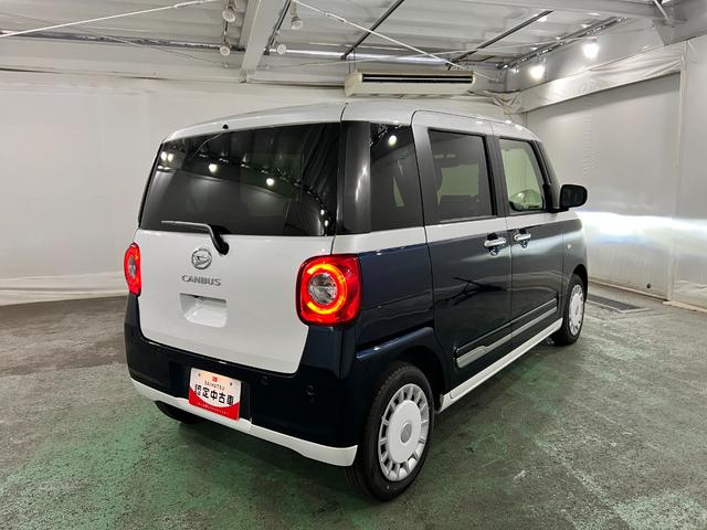 ムーヴキャンバスストライプスG 走行97キロ/純正9型DA/置ラク充電1年保証距離無制限 走行97キロ 純正ディスプレイオーディオ バックカメラ ブルートゥース 純正マット サイドエアバッグ LEDヘッドランプ アイドリングストップ シートヒーター 両側電動スライドドア(埼玉県)の中古車