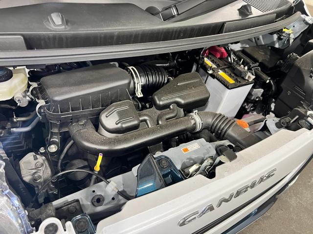 ムーヴキャンバスストライプスG 走行97キロ/純正9型DA/置ラク充電1年保証距離無制限 走行97キロ 純正ディスプレイオーディオ バックカメラ ブルートゥース 純正マット サイドエアバッグ LEDヘッドランプ アイドリングストップ シートヒーター 両側電動スライドドア(埼玉県)の中古車