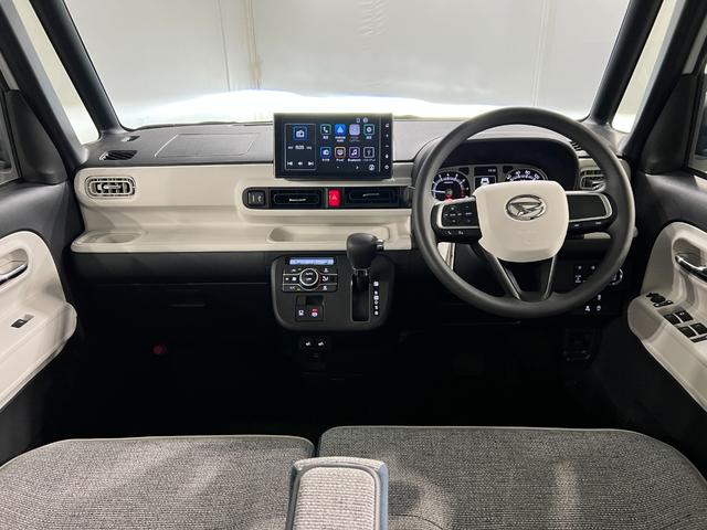 ムーヴキャンバスストライプスG 走行97キロ/純正9型DA/置ラク充電1年保証距離無制限 走行97キロ 純正ディスプレイオーディオ バックカメラ ブルートゥース 純正マット サイドエアバッグ LEDヘッドランプ アイドリングストップ シートヒーター 両側電動スライドドア(埼玉県)の中古車
