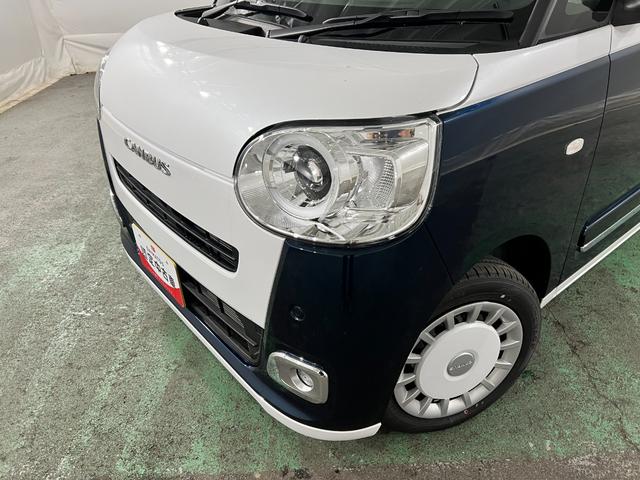ムーヴキャンバスストライプスG 走行97キロ/純正9型DA/置ラク充電1年保証距離無制限 走行97キロ 純正ディスプレイオーディオ バックカメラ ブルートゥース 純正マット サイドエアバッグ LEDヘッドランプ アイドリングストップ シートヒーター 両側電動スライドドア(埼玉県)の中古車