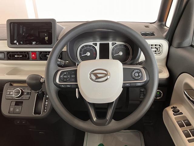 ムーヴキャンバスストライプスＧターボサポカーＳワイド適合　Ｂカメラ　ＵＳＢ接続端子　電動パーキングブレーキ　シートヒーター　両側オートスライドドア　Ｐスタート　全車速追従機能付ＡＣＣ　ホッとカップホルダー　置きラクボックス　キーフリー（神奈川県）の中古車