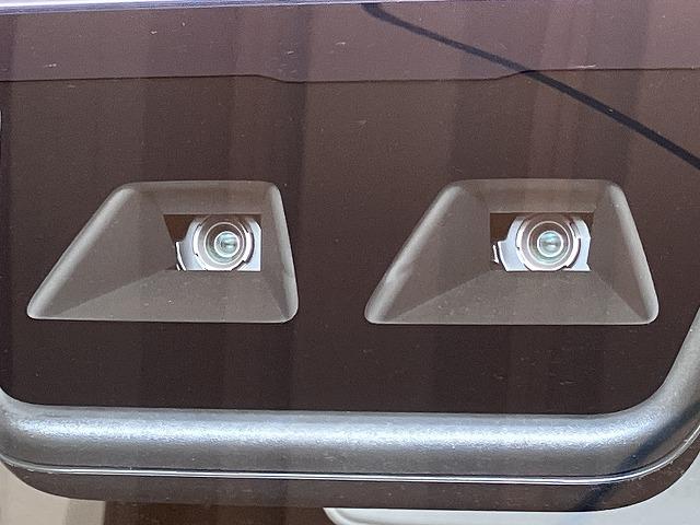 ムーヴキャンバスＧブラックアクセントＶＳ　ＳＡIIIサポカーＳワイド適合　パノラマモニター対応　ドラレコ　ＥＴＣ　ステアリングスイッチ　両側オートスライドドア　運転席シートヒーター　ＵＳＢ接続端子　置きラクボックス　電動格納ミラー　キーフリー（神奈川県）の中古車