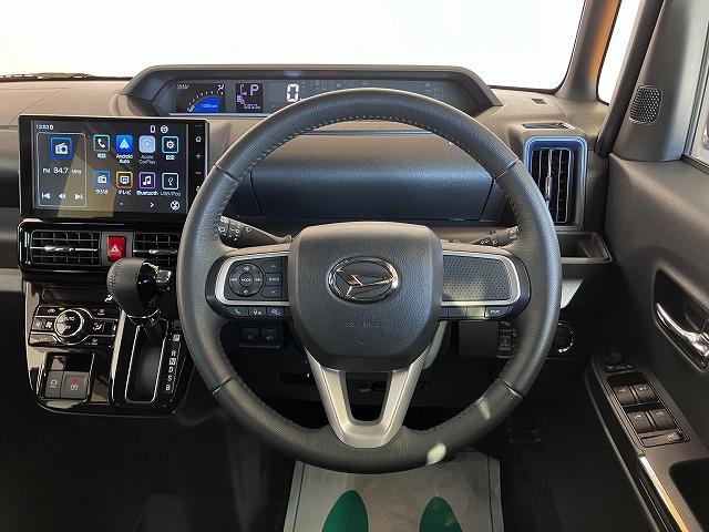 タントカスタムＲＳサポカーＳワイド適合　ミラクルオープンドア　両側オートスライドドア　パノラマモニター対応　電動パーキングブレーキ　ディスプレイオーディオ　ステアリングスイッチ　シートヒーター　コーナーセンサー（神奈川県）の中古車