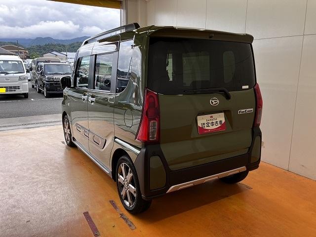タントファンクロスターボ カーナビ USB接続端子 ETCサポカーSワイド適合 ミラクルオープンドア パノラマモニター対応 両側オートスライドドア 電動パーキングブレーキ ステアリングスイッチ シートヒーター コーナーセンサー ETC Pスタート キーフリー(神奈川県)の中古車