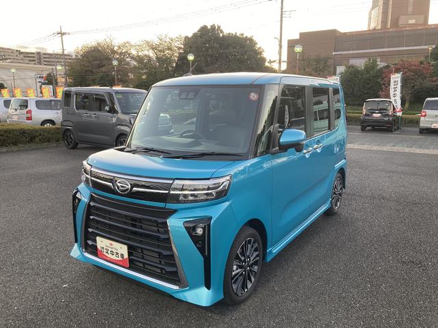 タントカスタムＲＳ　ナビゲーション　パノラマモニター　ＥＴＣ車載器保証１年間距離無制限付き　両側電動スライドドア　ＬＥＤヘッドランプ　ＬＥＤフォグランプ　オートライト　ミラクルオープンドア　運転席シートヒーター　運転席シートリフター　オートエアコン（東京都）の中古車