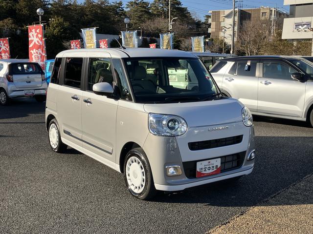 ムーヴキャンバスストライプスＧ　ＣＤステレオ　シートヒーター（東京都）の中古車