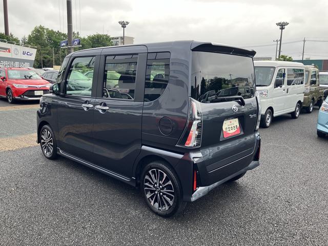 タントカスタムＲＳ　　ナビゲーション　バックカメラ　ＥＴＣ車載器保証１年間距離無制限付き　両側電動スライドドア　ＬＥＤヘッドランプ　ＬＥＤフォグランプ　オートライト　ミラクルオープンドア　運転席シートヒーター　運転席シートリフター　オートエアコン（東京都）の中古車