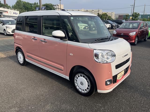 ムーヴキャンバスストライプスＧ保証　新車保証・まごころ保証　１年間・走行距離無制限付き（東京都）の中古車