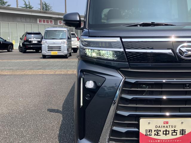 タントカスタムＲＳ　ナビゲーション　パノラマモニター　オートライト保証１年間距離無制限付き　両側電動スライドドア　ＬＥＤヘッドランプ　ＬＥＤフォグランプ　オートライト　ミラクルオープンドア　運転席シートヒーター　運転席シートリフター　オートエアコン（東京都）の中古車