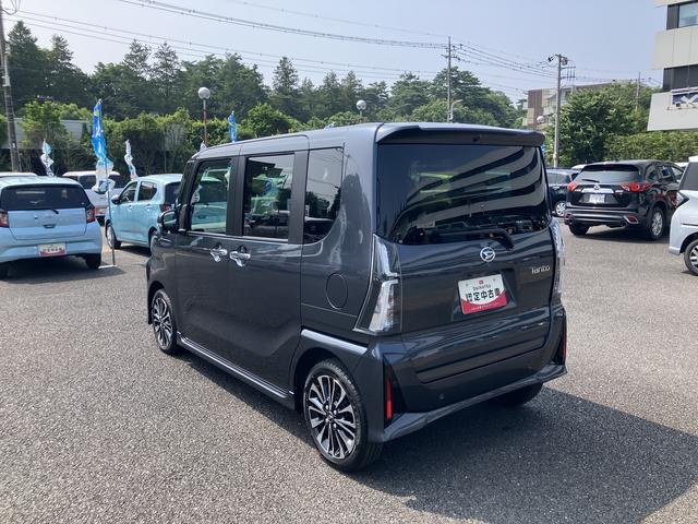 タントカスタムＲＳ　ナビゲーション　パノラマモニター　オートライト保証１年間距離無制限付き　両側電動スライドドア　ＬＥＤヘッドランプ　ＬＥＤフォグランプ　オートライト　ミラクルオープンドア　運転席シートヒーター　運転席シートリフター　オートエアコン（東京都）の中古車