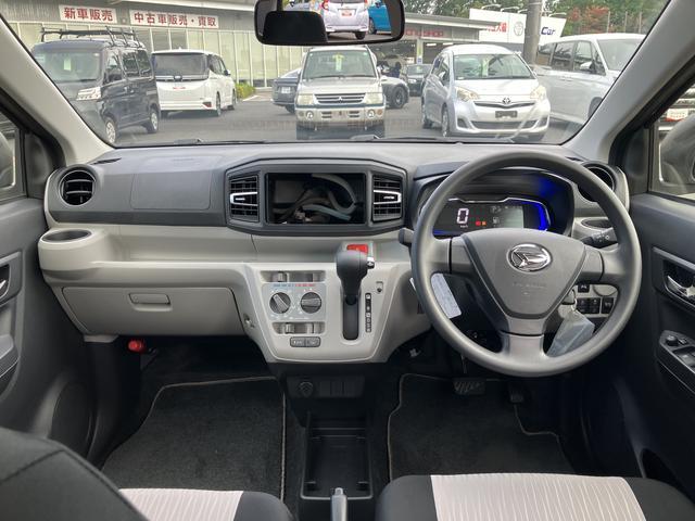 ミライースX SA3 バックカメラ コーナーセンサー 誤発進抑制機能保証1年間距離無制限付き コーナーセンサー アイドリングストップ パワーウインドウ キーレスエントリー オートライト オートハイビーム パンク修理キット 12vアクセサリーソケット(東京都)の中古車