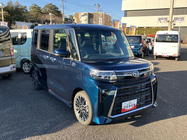 タントカスタムＲＳ　届け出済み未使用車保証　新車保証・まごころ保証　１年間・走行距離無制限付き（東京都）の中古車