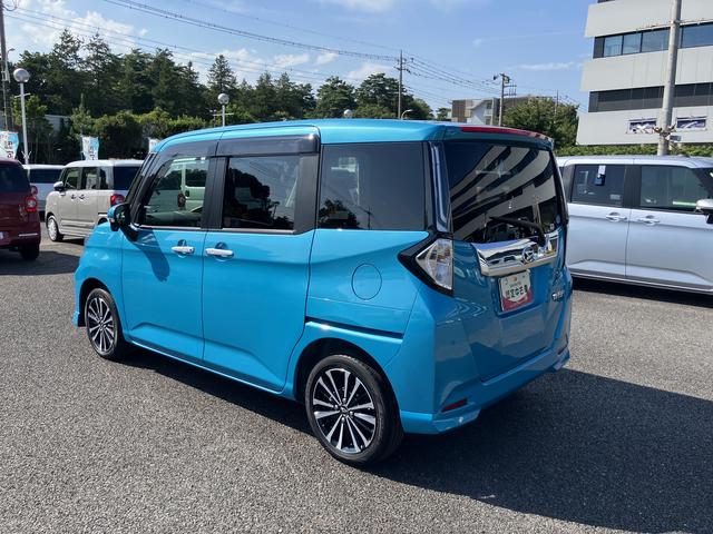 トールカスタムＧ　ターボ保証　新車保証・まごころ保証　１年間・走行距離無制限付き（東京都）の中古車