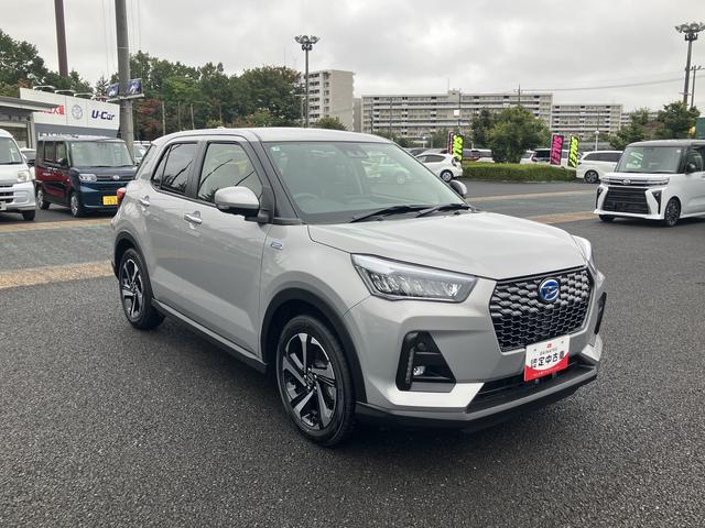 ロッキープレミアムG HEV ディスプレイオーディオ パノラマカメラ保証 新車保証・まごころ保証 1年間・走行距離無制限付き(東京都)の中古車