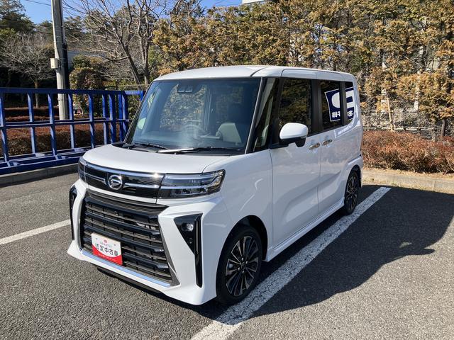 タントカスタムＲＳリミテッド　届け出済み未使用車保証　新車保証・まごころ保証　１年間・走行距離無制限付き（東京都）の中古車